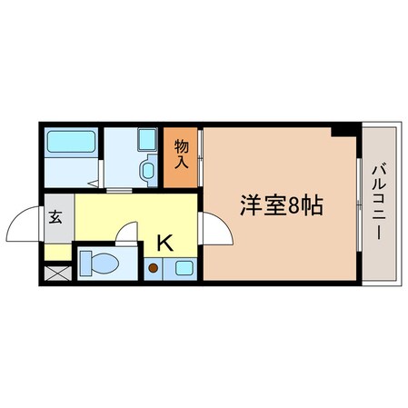 膳所駅 徒歩19分 2階の物件間取画像